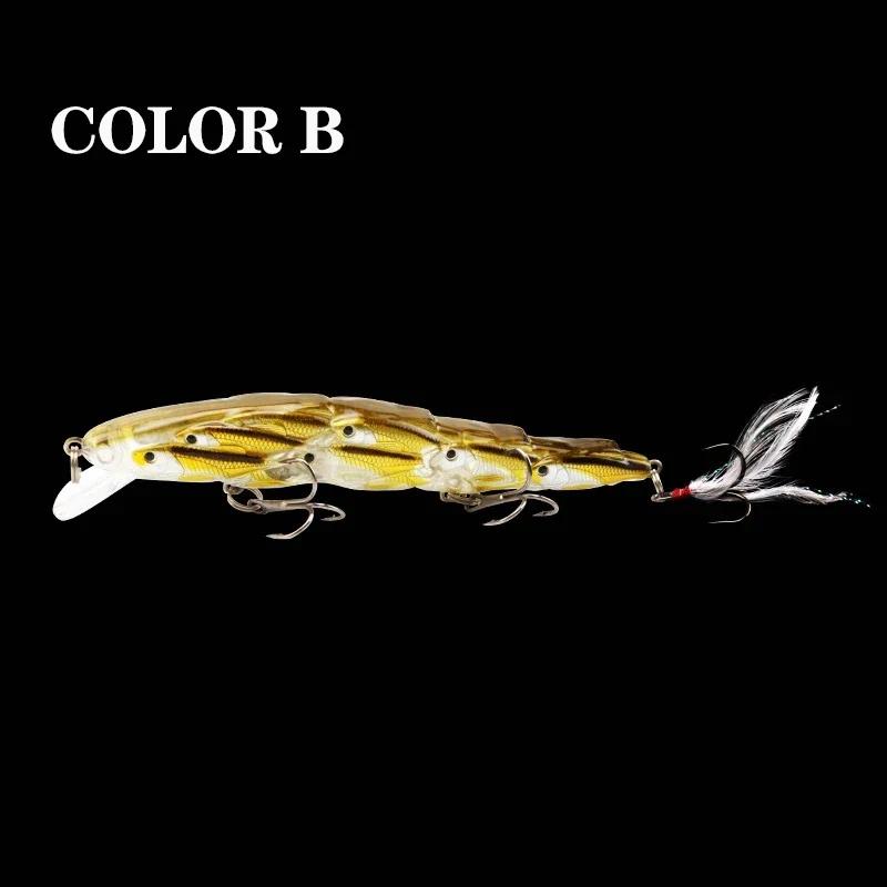 

Accessories ALASICKA 1pcs 12cm 15g Wobbler Relax Perch Trout Making Feather topwater Artificial Hard Bait Bass Minnow Crankbait