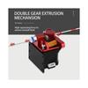 Dual Gear Extruder Ender 3 V2 Upgrade Motor Shaft 20mm, Compatible with Ender 3 Pro CR10 Series 3D Printer TPU Filament Drive