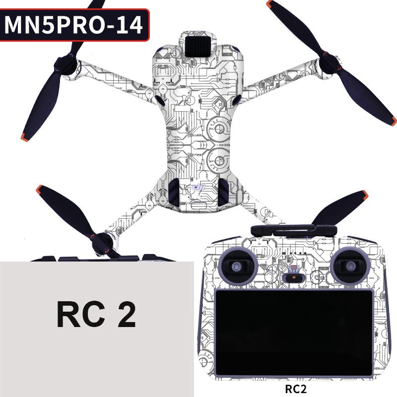for DJI Mini 5 Pro Skin Full body Cover Anti-Scratch rc-n3 RC 2 Sticker Scratch Resistant Waterproof PVC Skins mini 5 Accessory