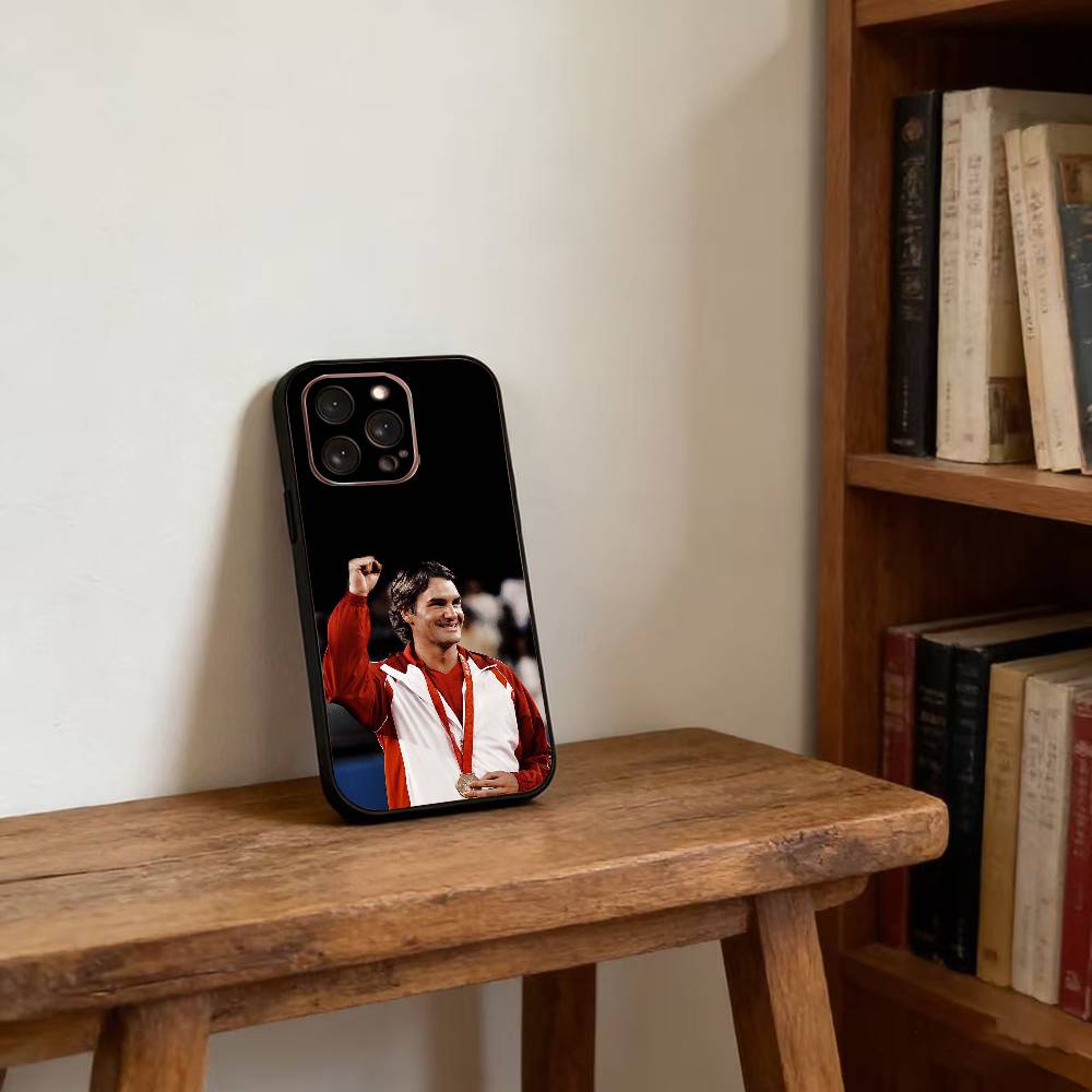 

R-Roger F-Federer Phone Case Silicone Soft For IPhone 17 16 15 14 13 12 11 X XR Plus Pro Max Plus iPhone13