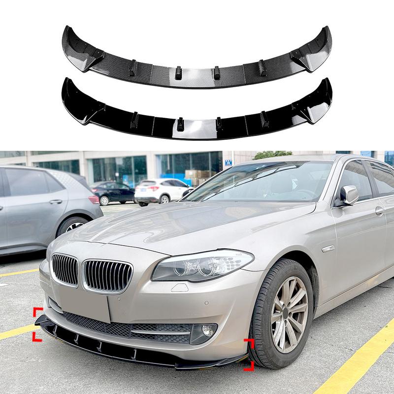 Dal 2011 al 2017 Per BMW Serie 5 F10 F11 LCI Stile Versione Lusso Spoiler Labbra Paraurti Anteriore Splitter Inferiore Splitter Kit Carrozzeria in ABS