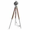 Handmade Chrome Finish Floor Lamp with Designer Tripod Stand for Home and Office Decor, 177.8 cm