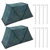 Foldable Plant Shade Tent Sun Shade Cloth with Stakes Raised Garden Bed Cover UV Resistant Sunblock Shade Net for Outdoor Plants
