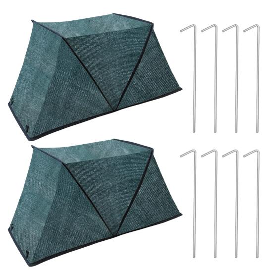 Foldable Plant Shade Tent Sun Shade Cloth with Stakes Raised Garden Bed Cover UV Resistant Sunblock Shade Net for Outdoor Plants