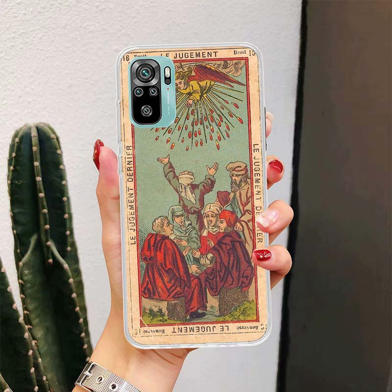 Tarot Cards Reading Art For Xiaomi Poco X7 X6 X5 X4 Nfc F7 Ultra F6 F5 Pro Phone Case F4 Gt F3 M6 M5 M4 M3 5G Fundas Cover Coque