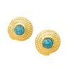 Retro Style High-End Stainless Steel Threaded Earrings for Women - Versatile and Stylish