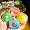Satisfying Crunch ASMR Ice Slush Squishy Toy Fruit Ornament Freezable Hand Ball Squeeze Toy for Adults ADHD Relax Sensory Gift