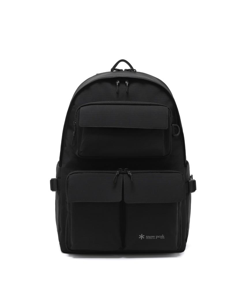 Snowpeak Apparel Dual-Tech Multi-Pocket Backpack 25L (S26Sufbp35) Black