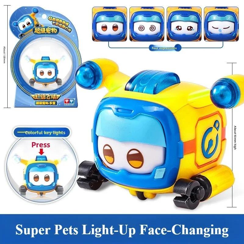 Super Wings Cartoon Transforming Toys Jett Paulie Dizzy Mira Wish Protector with Energy Ball Gift