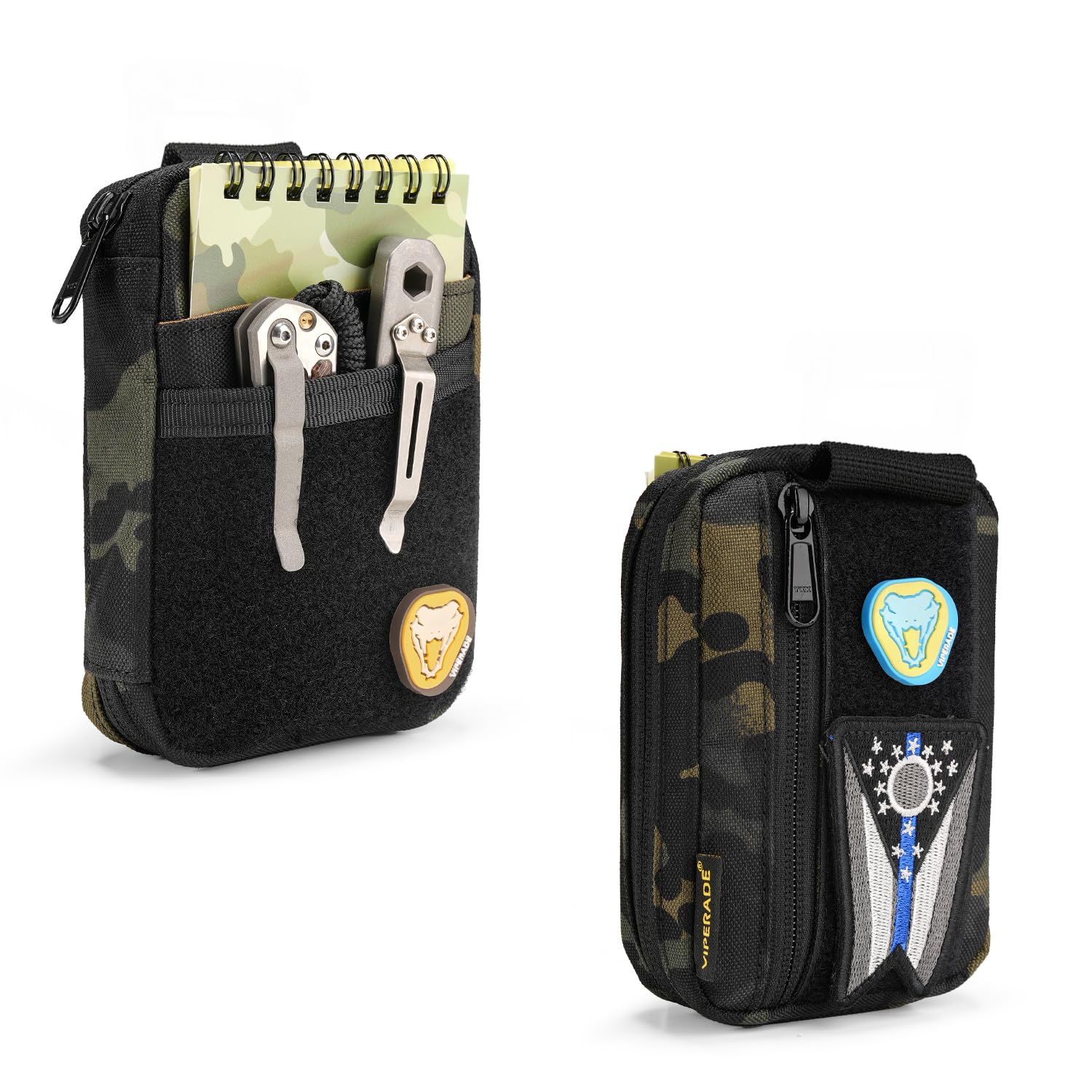 

VIPERADE VE26 EDC Маленький EDC Органайзер EDC Кишеньковий Органайзер для EDC Підсумок Органайзер Утилітарний Підсумок для Багатофункціонального EDC Підсумок Органайзер, Підсумок, Чоловіки, Інструменти,