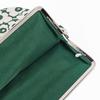 Marimekko Pouch Unikko Double Print Reversible Green Black 91774