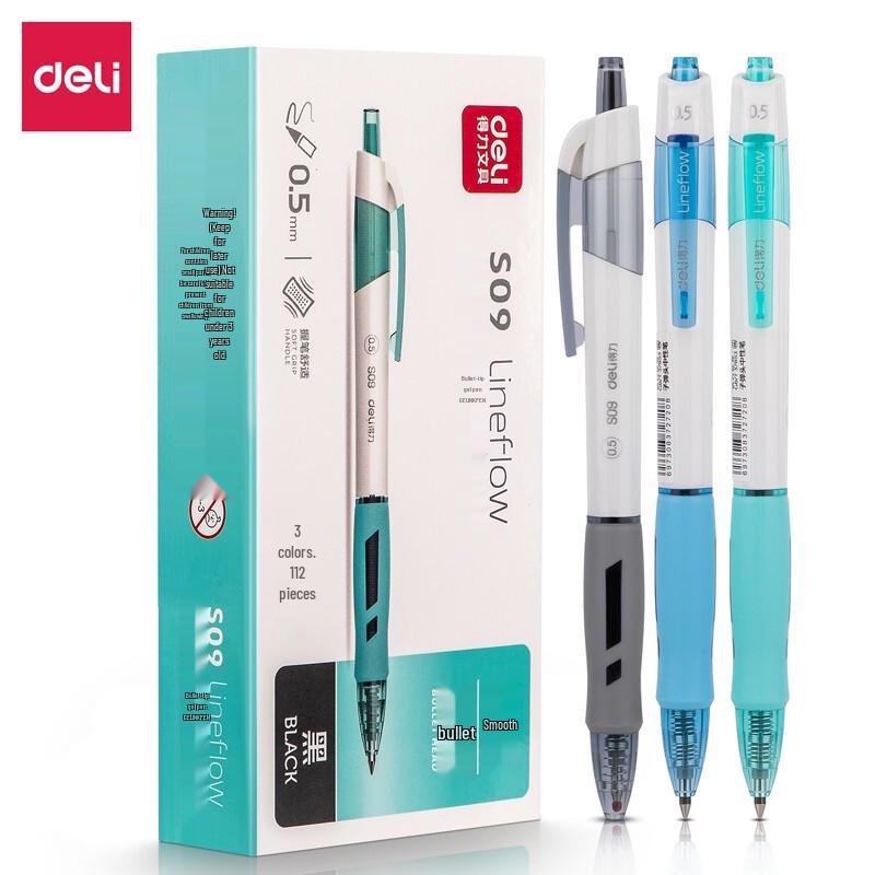 Deli S09 0.5mm Retractable Gel Signature Pen