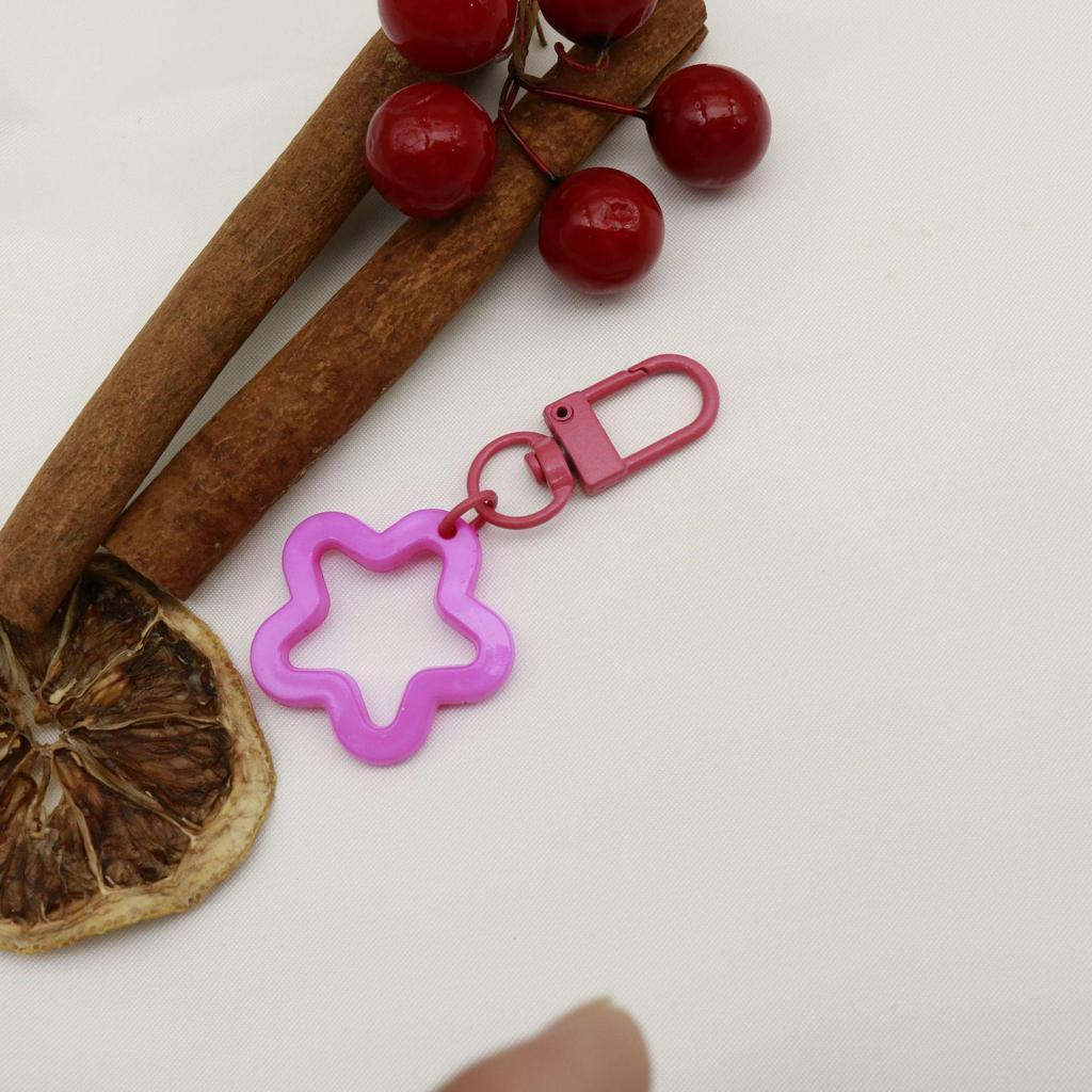 Colorful Star Keychain: Japanese Style Pendant & Love Accessories Gift
