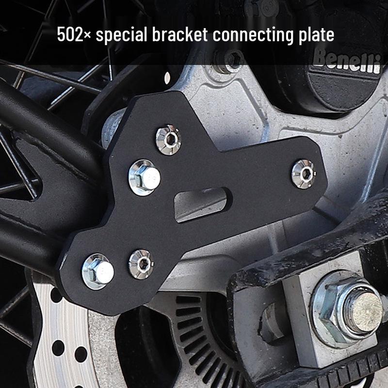 Thickened Rear Mudguard with Reflector for Jinpeng Benelli TRK502X Motorcycle
