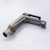 Bathroom Basin Faucet Black Chrome Brass Single Handle Hot And Cold Water Mixer Sink Tap Deck Mounted Luxury Lavatory Tap