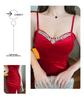 Socialite Style Sexy Low-Cut Spaghetti Strap Maxi Dress with Slimming High Waist and Slit
