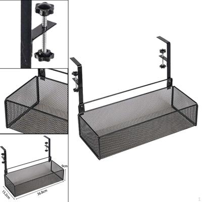 Clamp auf Schreibtisch Organisation unter Seite Lagerung Rack Mehrzweck Desktop Hängen Organizer für