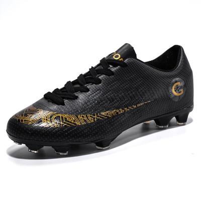 WaterMonkey Herren Fußballschuhe Lange Stollen Fußballschuhe Outdoor Rasen AG Stollen Schuhe Low Top Trainings Fußballschuhe