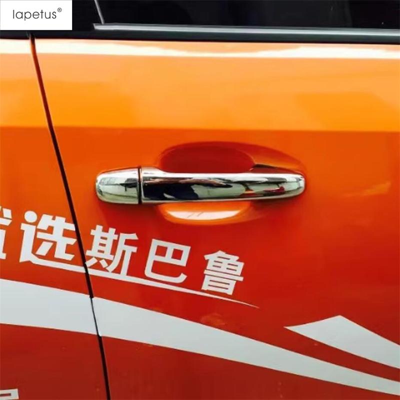 Car Door Handle Sequ Cover Trim For Subaru Forester SH 2008 2009 2010 2011 2012 ABS Chrome / Carbon Fiber / Black Accessories