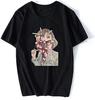 Men's Man Manga Junji Ito T Shirts Shintaro Kago Girlhirt Top Design Short Sleeved Aesthetic Japanese Anime Shirt Black