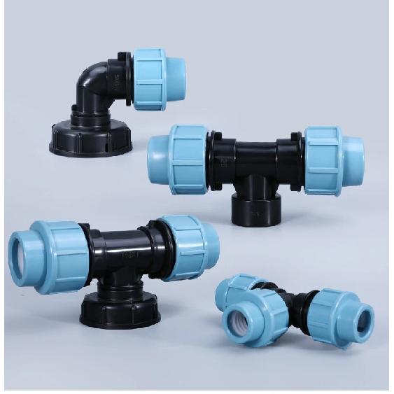 1PCS IBC Tank Adapter 1'' 1/2'' 3/4'' Coarse Thread Water Fittings Elbow Straight Outlet Hose Home Garden Tee Connector Plastic
