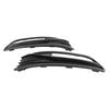 Pair Front Bumper Fog Light Cover Grill Grille Fit VW Polo 6R 2014-2017
