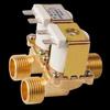 Supapă solenoidică Honghui 1 intrare, 2 ieșiri, cupru integral, pentru boiler, filet exterior, DC12V/24V, AC220V