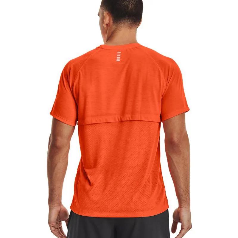 Under Armour Raglan Sleeve T Shirt Men's Orange (Unisex) T-Shirts 1361469 825