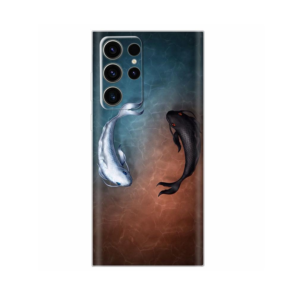 S24Ultra Phone Case for Samsung Galaxy S24 Ultra Soft Clear TPU Cases for Galaxy S24 S 24 S24 Plus S24+ Capa Shockproof Cover