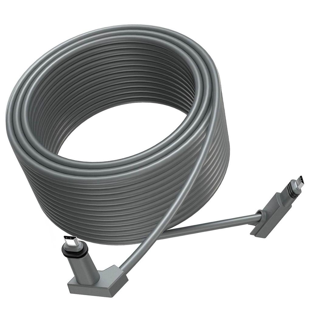 Extension Cable for Rectangular Satellite V2 Waterproof Replacement Cable with End Caps 147.6FT