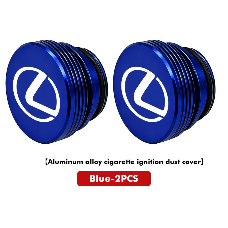 For Lexus Car Logo Cigarette Lighter Dustproof Cap Protective Cover Auto Accessories UX250h RX450h RX300 GX470 CT200h RX400h
