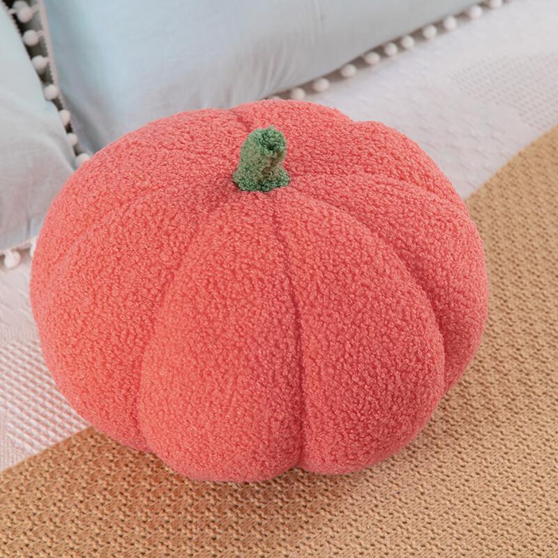 Knitted Pumpkin Plush Pillow