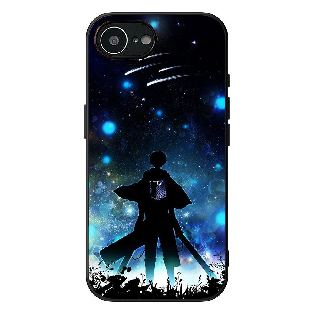 Attack Jaeger on titan Eren Anime Levi Case for Samsung Galaxy A36 A17 A26 A07 A35 A54 A53 A13 A33 A34 S8 S9 S20 S21 FE S10 Plus