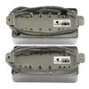 FLEOR 1pc Alnico 5 Pickup Guitar Humbucker Pickup for LP Guitar, Neck or Bridge,Chrome /Gold/Black