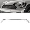 Grille de Pare-chocs Avant de Voiture Garniture Garniture Entourage de Grille Supérieure Moulure de Capot Adapté pour MINI Cooper R55 R56 R57 R58 R59 2007-2015