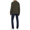 Calvin Klein Solid Color Polo Neck Comfortable Knitted Long Sleeve Jacket Men Jackets Brown J326675-PBX