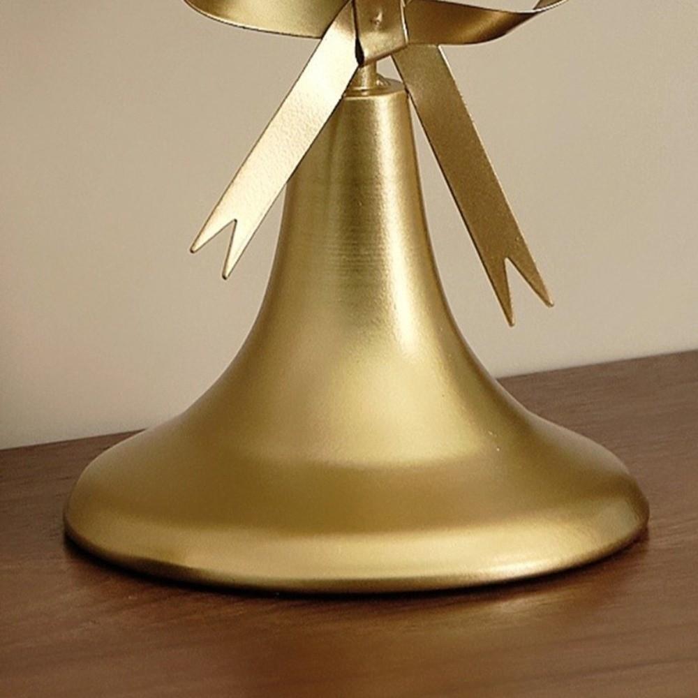 360° Rotatable Bow Vanity Mirror Light Luxury Desktop Stand Mirror Iron Art Makeup Mirror Bedroom