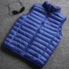 Men's 2024 Lightweight Down Vest - Fashionable, Thin, Sleeveless Gilet for Indoor/Outdoor Autumn Winter Wear