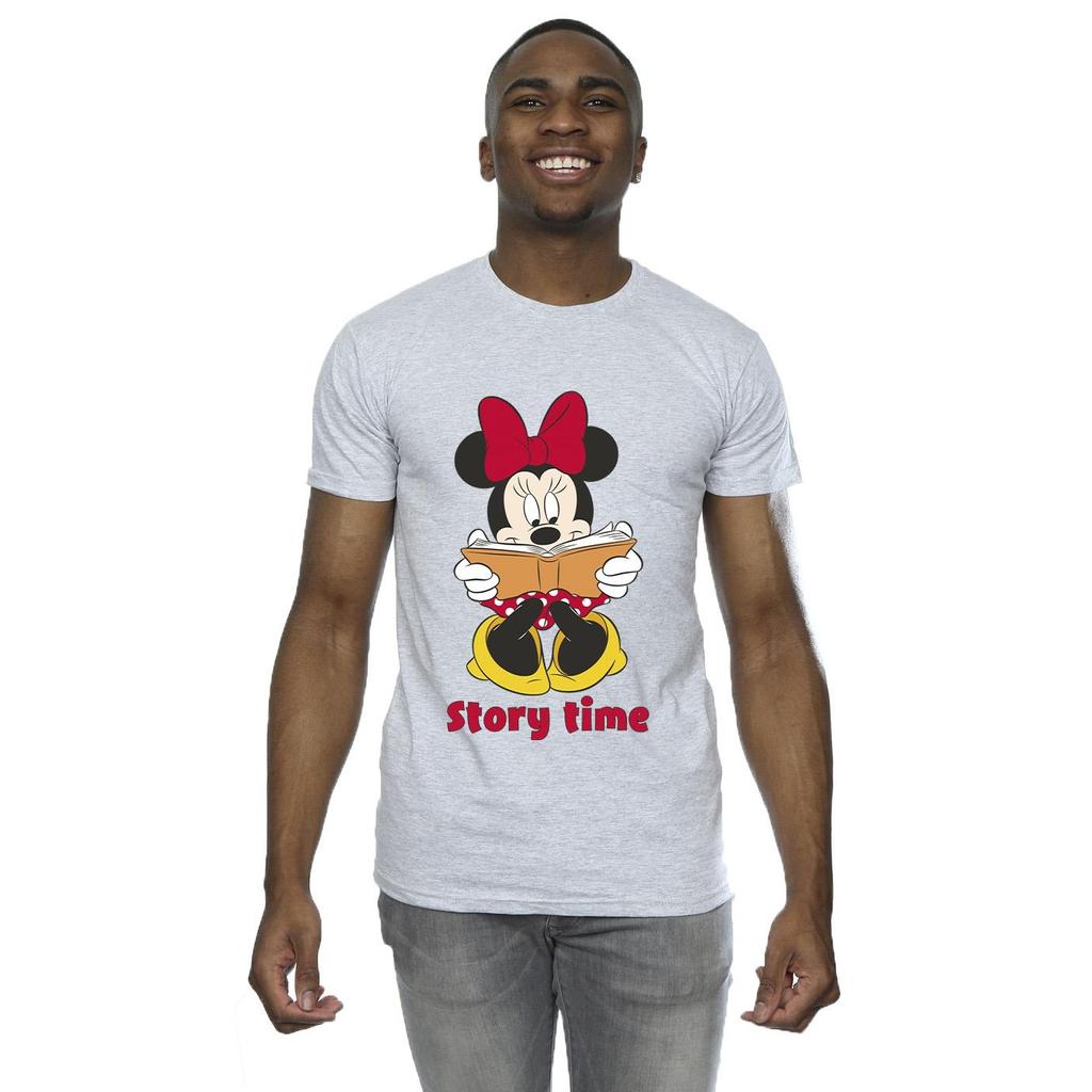 Disney Mens Minnie Mouse Story Time T-Shirt
