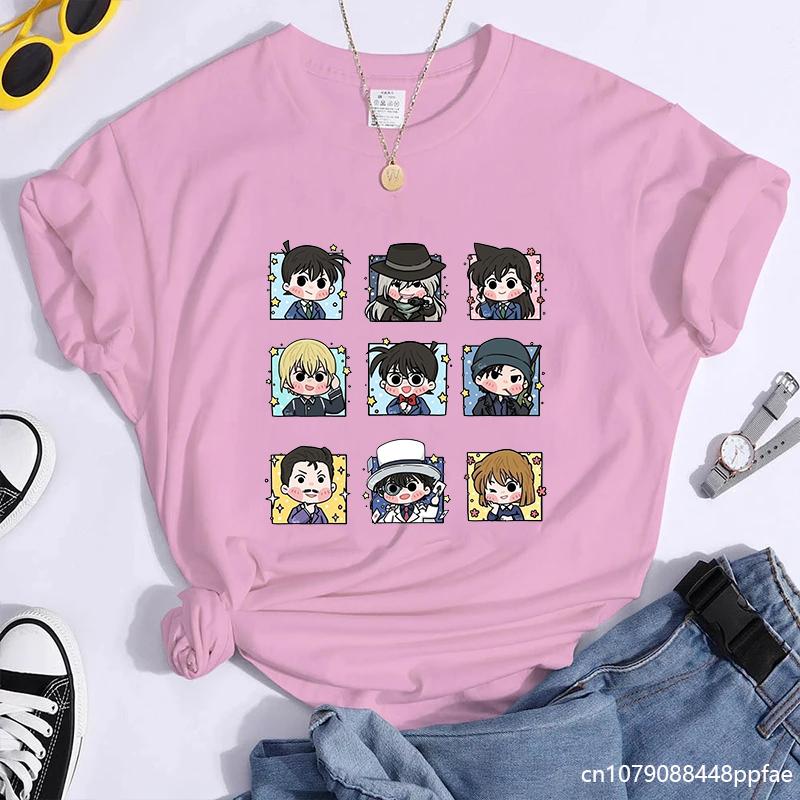 Women's new anime Harajuku printed T-shirt personalized women's casual T-shirt cartoon pattern T-shirt