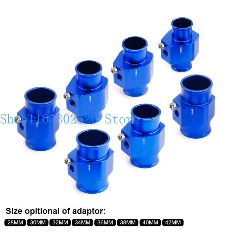 652F 18/20/22/24/28/30/32/34/36/38/40MM Radiator Adaptor Water Temp Gauge Temp Hose Adapter Attachment Hose Clamps