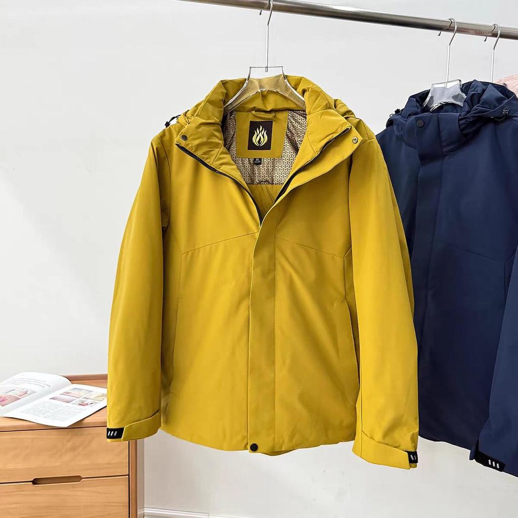 Autumn/Winter Graphene Cotton Jacket: Warm, Versatile, Multiple Colors, Outdoor Casual Couple Style