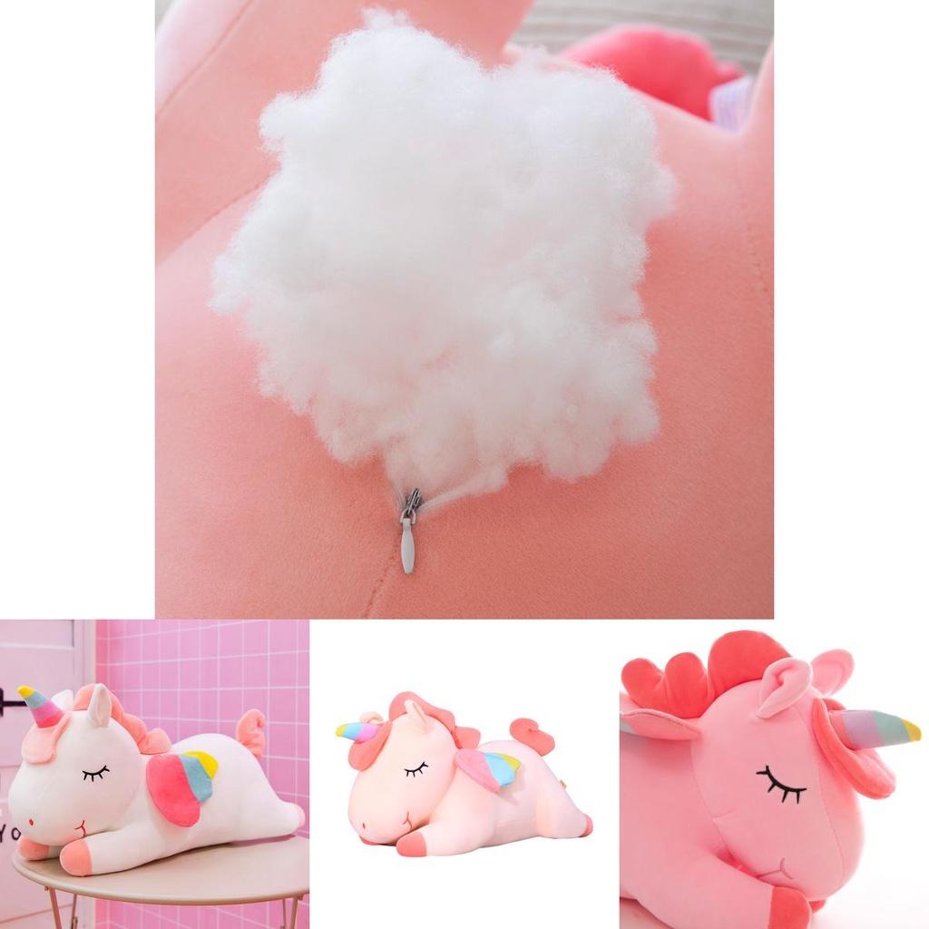 Entzückendes Einhorn Stofftier Weiche Plüschpuppe Kissen Perfektes Kinder Geburtstagsgeschenk