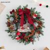 Elegant Korean Style 50cm Christmas Wreath