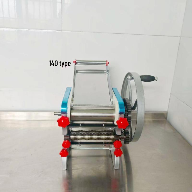 Stainless Steel Hand-Crank Noodle & Dumpling Wrapper Maker