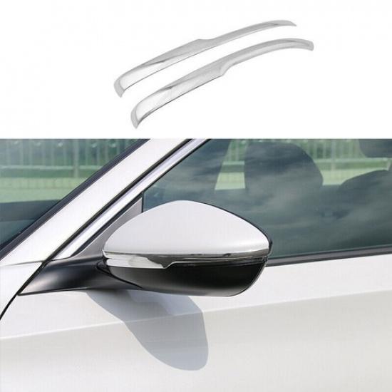 Fit For Honda Accord 2018- Chrome Rear View Mirror Anti-Scratch Strip Trim