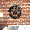 Pizza Metal Wall Art Outdoor Decor Italian Restaurant Tin Sign Custom