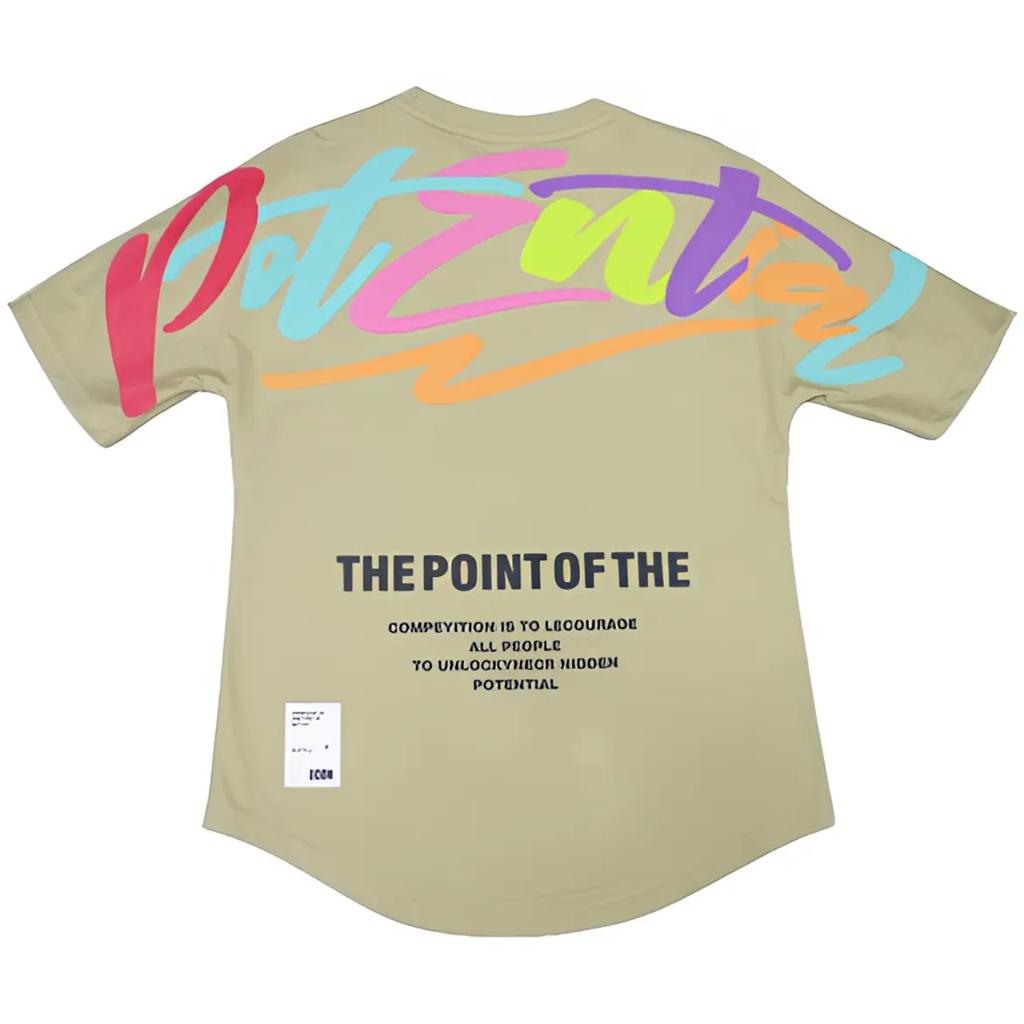 2024 New Summer Men's Pullover O-Neck Patchwork Printing Letter Loose Fashion Casual Comfortable Short Sleeve T-Shirts Tops