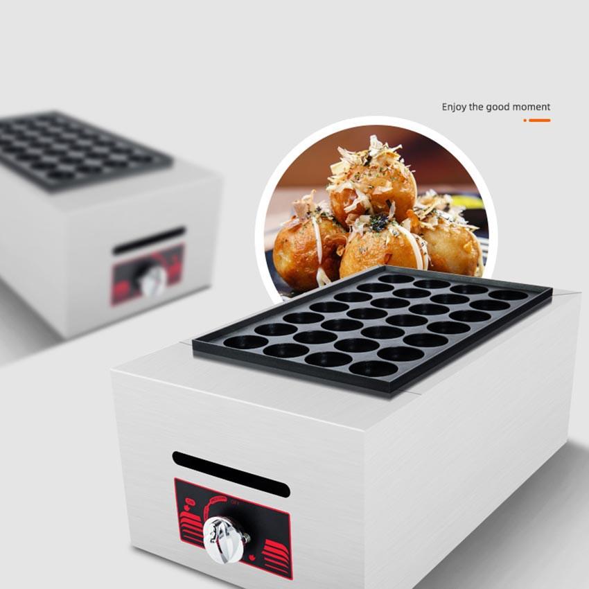 Máquina para Takoyaki Sartén para Cocinar Takoyaki para Tipo de Gas Set de Takoyaki con Sartén Máquina Eléctrica para Takoyaki Parrilla para Takoyaki