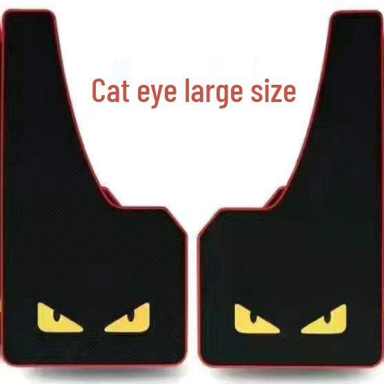 Universal Car Mudguards - Plastic Anti-Splash Tire Protectors